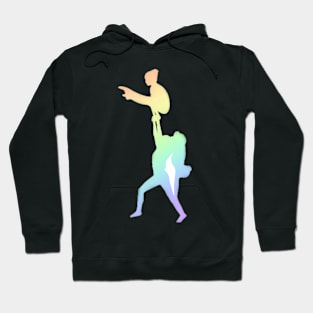 Copy of A women’s trio doing lunge column Hoodie